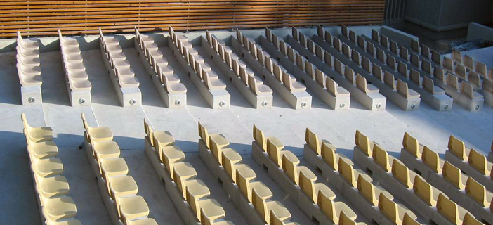 high back spectator stadium seat